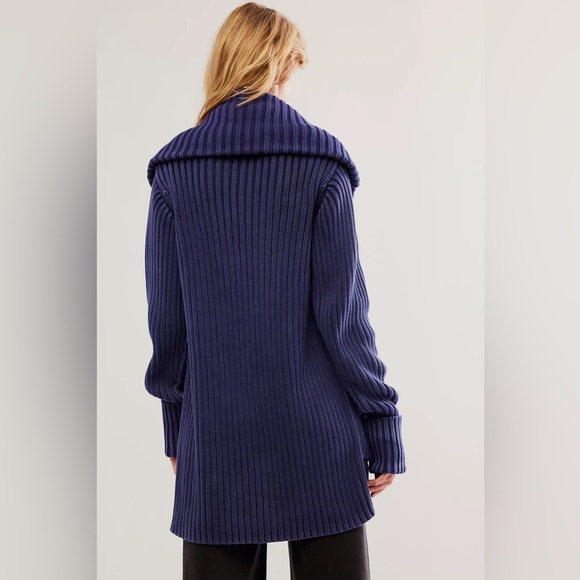 NWOT Free People Ryanne Long Haul Cardigan - Picture 3 of 4
